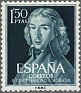 Spain 1961 Characters 1,50 Ptas Green Edifil 1329. España 1961 1329. Uploaded by susofe